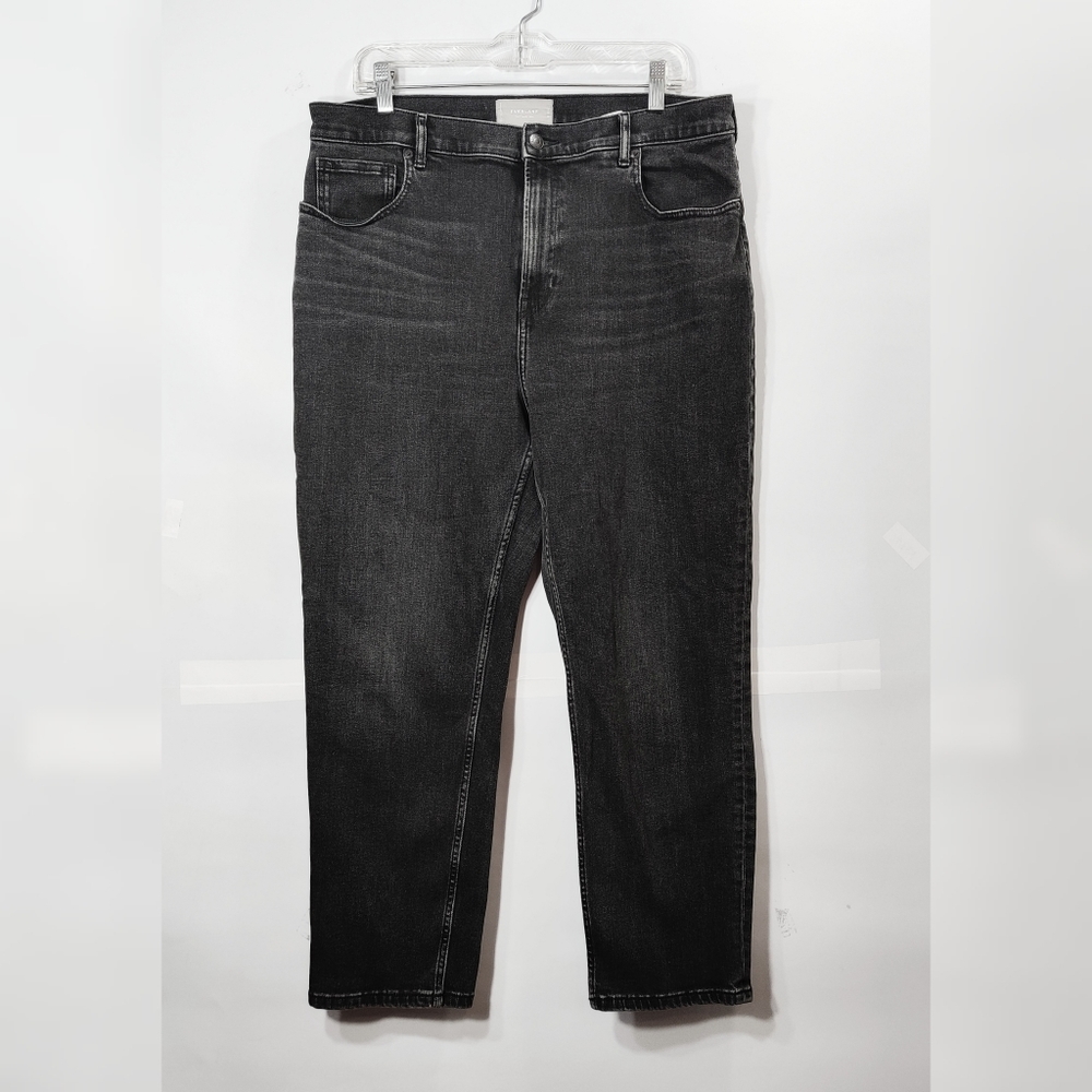 Everlane The Cheeky High Rise Mom Jeans Black 33 - Picture 2 of 5